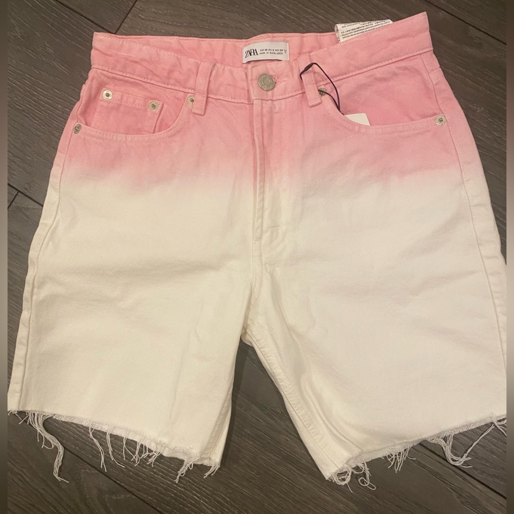 Zara Ombré shorts